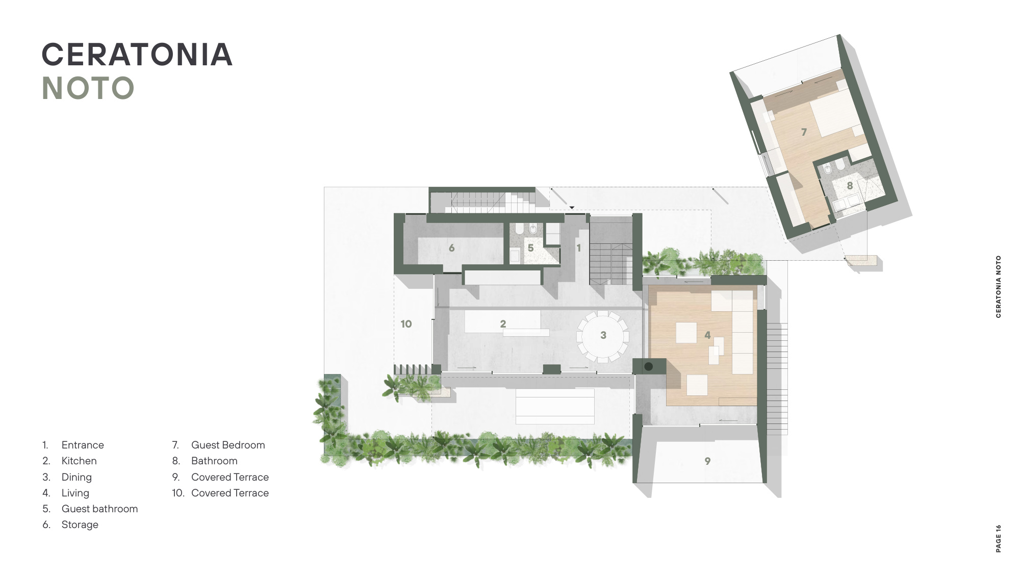 Ceratonia Noto ground floor plan