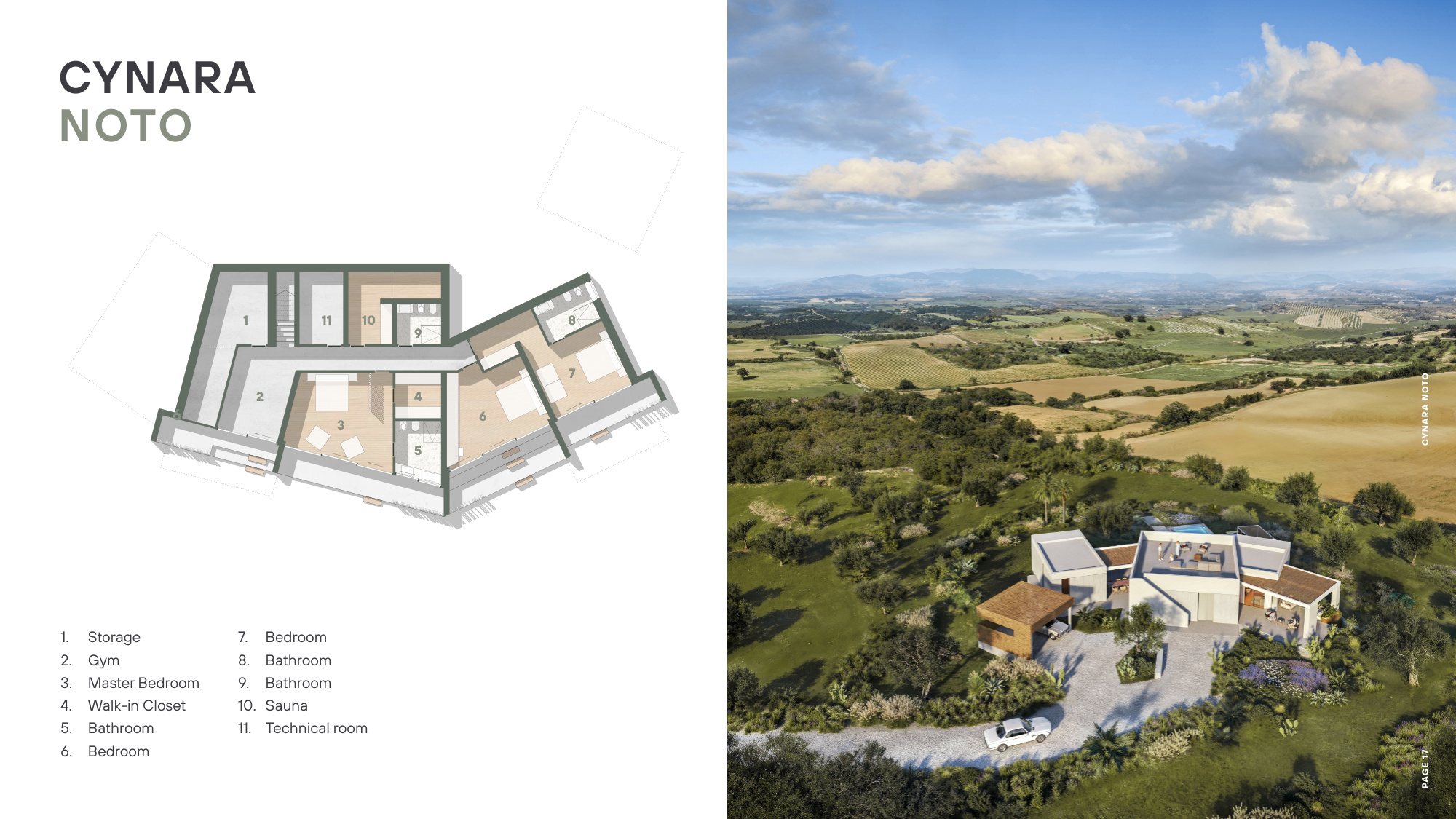 Cynara Noto lower floor plan