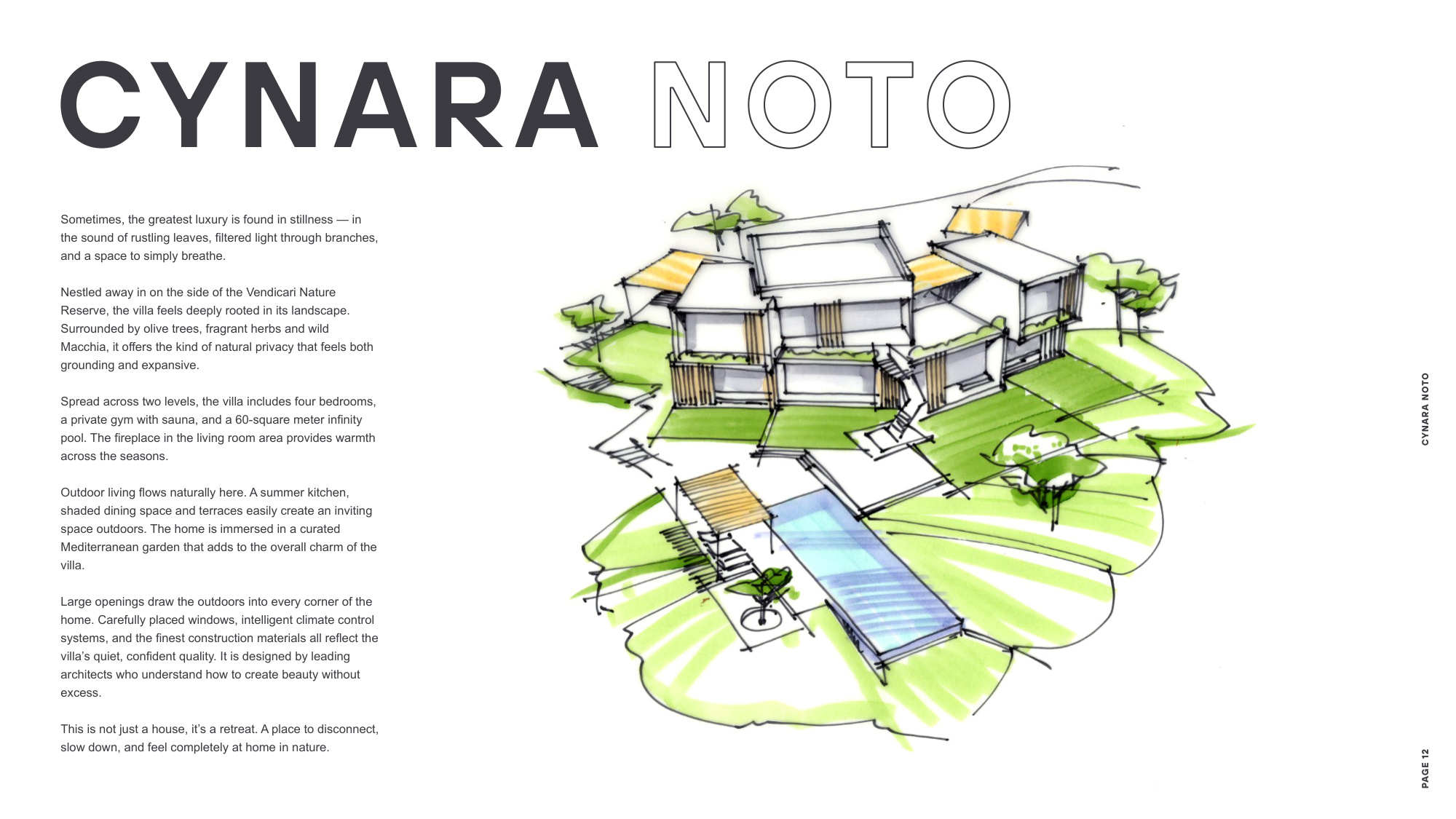 Cynara Noto architectural sketch