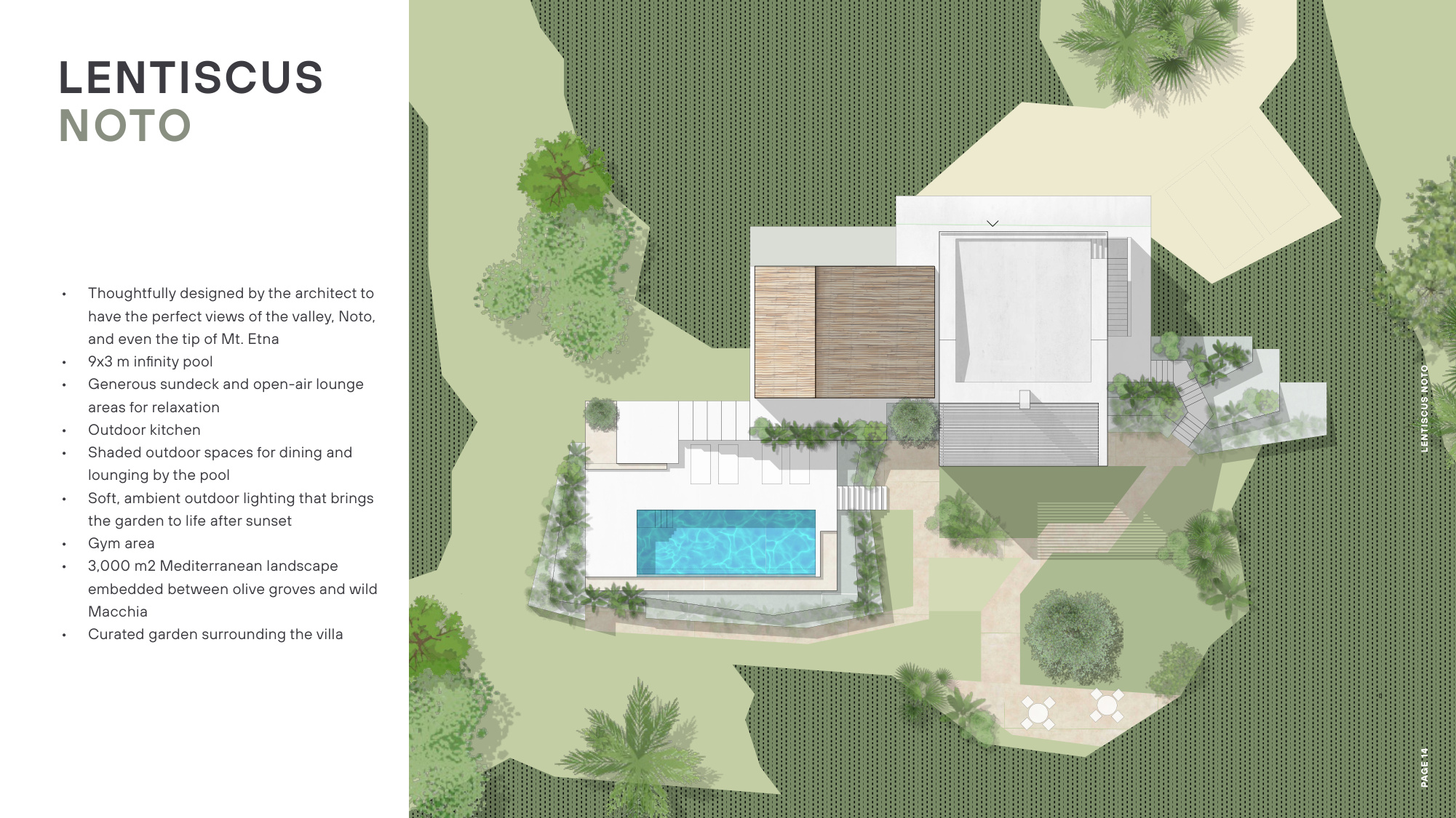Lentiscus Noto site plan